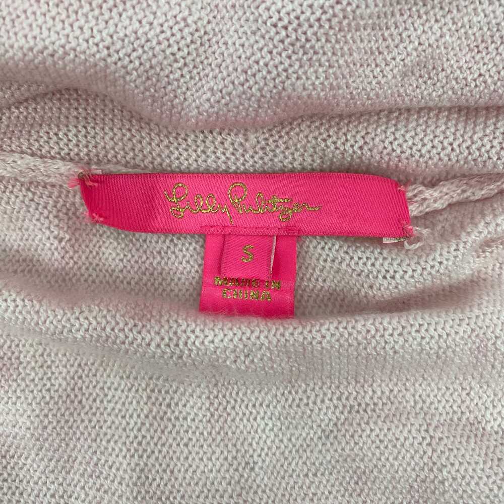 Lilly Pulitzer Pink Knit Cardigan Long Sleeve Knit | Womens S - Picture 3 of 6